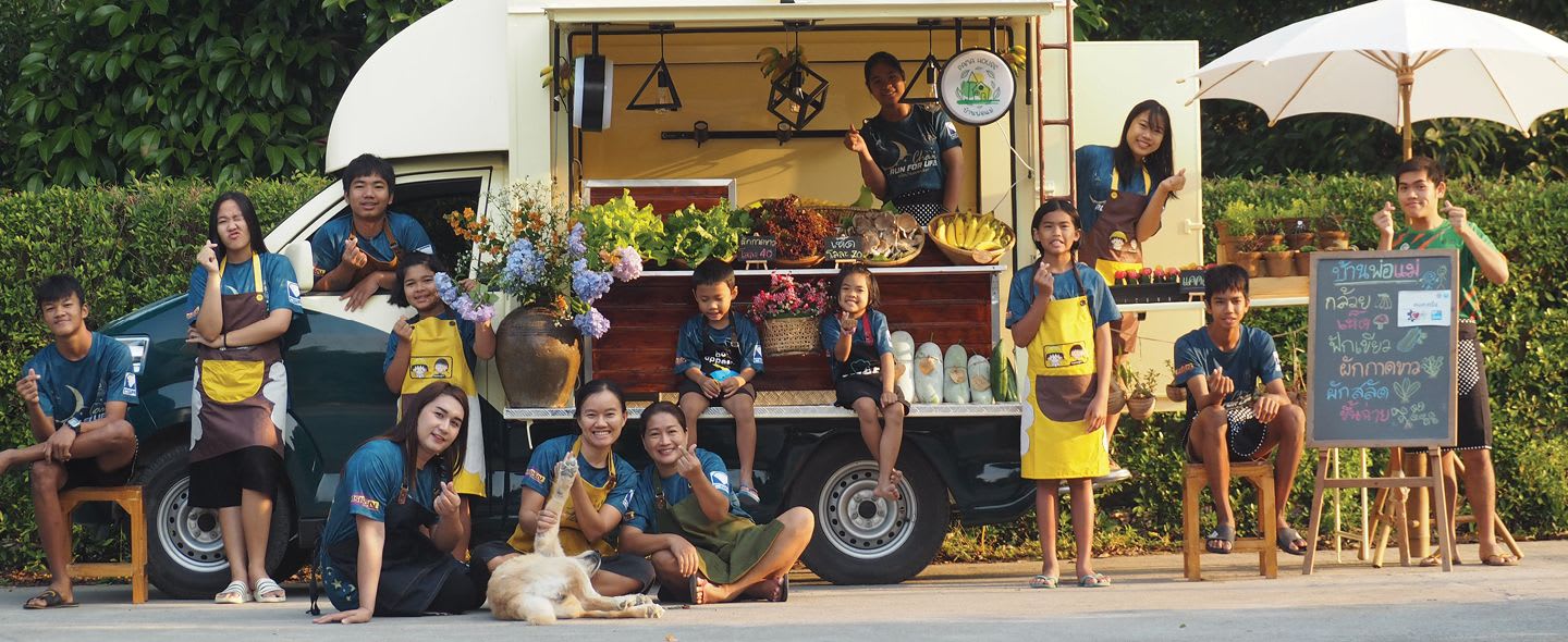 Our homes approach to sustainable income generation